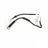 Dynamite Friction 350-40166 Brake Hydraulic Hose - Front Left