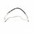 Dynamite Friction 350-40313 Brake Hydraulic Hose - Rear Left