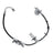 Dynamite Friction 350-42117 Brake Hydraulic Hose - Front Right