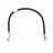 Dynamite Friction 350-47184 Brake Hydraulic Hose - Rear or Rear Right