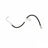 Dynamite Friction 350-47253 Brake Hydraulic Hose - Front Left