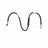 Dynamite Friction 350-47341 Brake Hydraulic Hose - Front Right