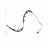 Dynamite Friction 350-47344 Brake Hydraulic Hose - Front Left