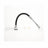 Dynamite Friction 350-47398 Brake Hydraulic Hose - Rear Left Lower