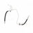 Dynamite Friction 350-53019 Brake Hydraulic Hose - Rear Left