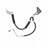 Dynamite Friction 350-54401 Brake Hydraulic Hose - Front Left