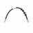 Dynamite Friction 350-54420 Brake Hydraulic Hose - Front