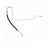 Dynamite Friction 350-54561 Brake Hydraulic Hose - Rear Left Lower