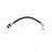 Dynamite Friction 350-54616 Brake Hydraulic Hose - Rear Left Lower