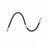 Dynamite Friction 350-58057 Brake Hydraulic Hose - Rear Left