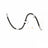 Dynamite Friction 350-59022 Brake Hydraulic Hose - Front Left