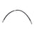 Dynamite Friction 350-76273 Brake Hydraulic Hose - Rear Left