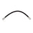 Dynamite Friction 350-80076 Brake Hydraulic Hose - Rear or Rear Upper