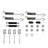 Dynamite Friction 370-47013 Drum Brake Hardware Kit - Rear