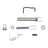 Dynamite Friction 372-47015 Drum Brake Adjuster - Rear or Rear Left