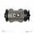 Dynamite Friction 375-37016 Drum Brake Wheel Cylinder - Rear Left, Rear Left Forward or Rear Left Rearward