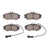 Dynamite Friction 4000-0419-10 Disc Brake Pad Set - Front