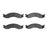 Dynamite Friction 4000-0557-00 Disc Brake Pad Set - Front