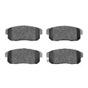 Dynamic Friction 4000-1008-00 Disc Brake Pad Set - Rear