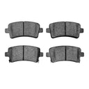 Dynamic Friction 4000-1430-00 Disc Brake Pad Set - Rear