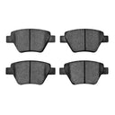 Dynamic Friction 4000-1456-00 Disc Brake Pad Set - Rear