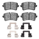 Dynamic Friction 4000-1547-01 Disc Brake Pad Set - Rear