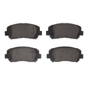 Dynamic Friction 4000-1640-10 Disc Brake Pad Set - Front