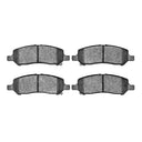 Dynamic Friction 4000-1647-00 Disc Brake Pad Set - Rear