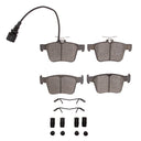 Dynamic Friction 4000-1761-02 Disc Brake Pad Set - Rear