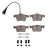 Dynamite Friction 4000-1761-02 Disc Brake Pad Set - Rear