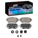 Dynamite Friction 4000-1965-01 Disc Brake Pad Set - Rear