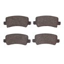Dynamic Friction 4000-2044-00 Disc Brake Pad Set - Rear