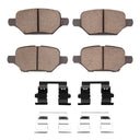 Dynamic Friction 4000-2168-01 Disc Brake Pad Set - Rear