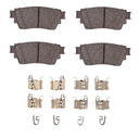 Dynamic Friction 4000-2200-02 Disc Brake Pad Set - Rear