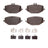 Dynamite Friction 4000-2210-01 Disc Brake Pad Set - Rear