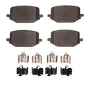 Dynamic Friction 4000-2231-01 Disc Brake Pad Set - Rear