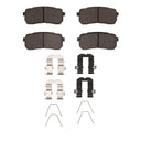 Dynamic Friction 4000-2309-01 Disc Brake Pad Set - Rear