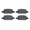 Dynamic Friction 4000-2370-00 Disc Brake Pad Set - Rear