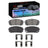 Dynamite Friction 4000-2400-01 Disc Brake Pad Set - Front
