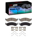 Dynamic Friction 4000-2406-01 Disc Brake Pad Set - Rear