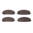 Dynamite Friction 4000-2429-00 Disc Brake Pad Set - Front