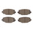 Dynamite Friction 4000-2460-00 Disc Brake Pad Set - Rear
