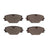 Dynamite Friction 4000-2464-00 Disc Brake Pad Set - Rear