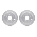 Dynamic Friction 4002-03012 Disc Brake Rotor Set - Rear
