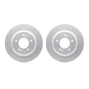 Dynamic Friction 4002-21007 Disc Brake Rotor Set - Rear