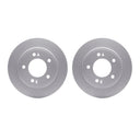 Dynamic Friction 4002-21024 Disc Brake Rotor Set - Rear