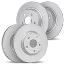 Dynamic Friction 4004-58009 Disc Brake Rotor Set - Front and Rear