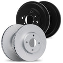 Dynamic Friction 4004-59004 Disc Brake Kit - Front and Rear