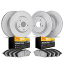 Dynamic Friction 4204-56006 Disc Brake Kit - Front and Rear
