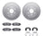 Dynamite Friction 4212-48136 Disc Brake Kit - Rear
